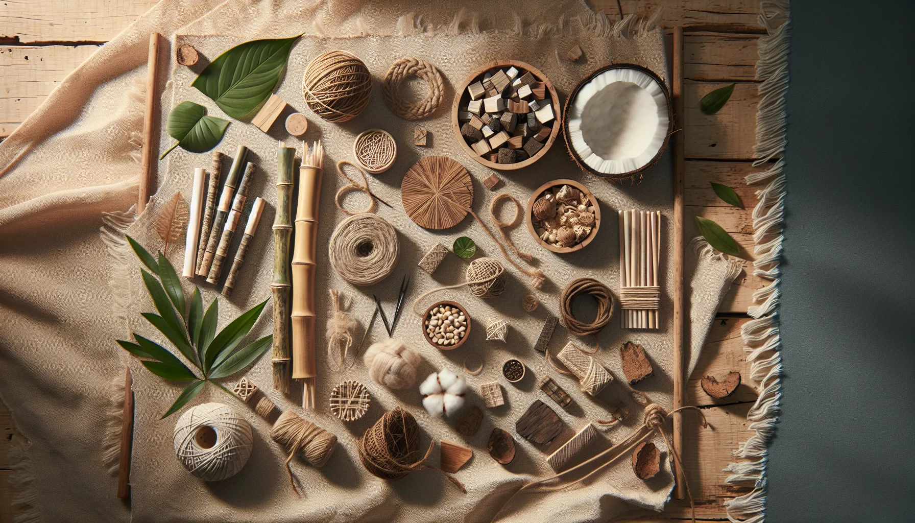 NATIVA sustainable RFID wristband materials — FSC wood, organic cotton