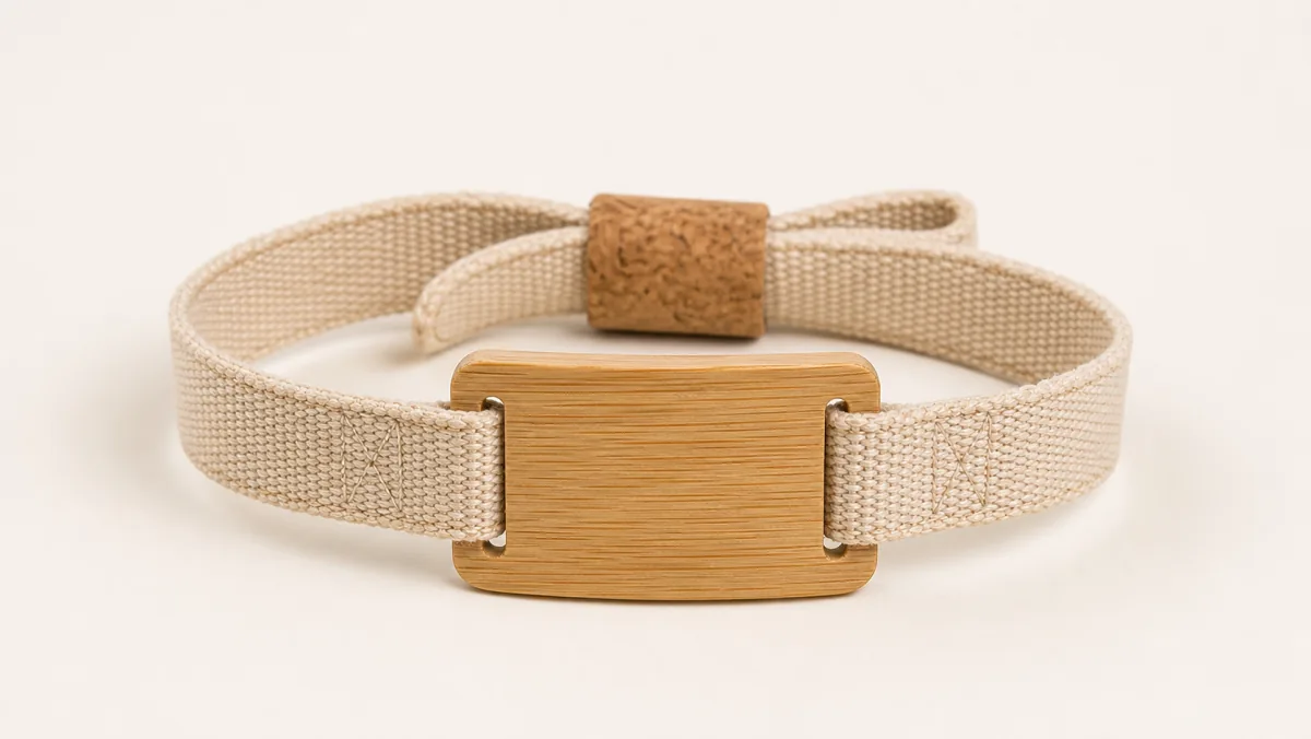Bamboo smart-card RFID wristband