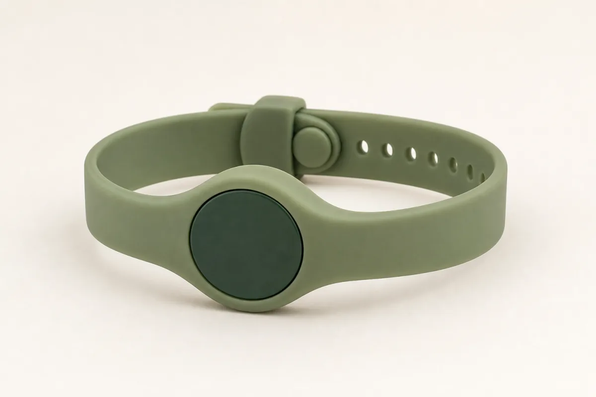 Pop-out module silicone RFID wristband