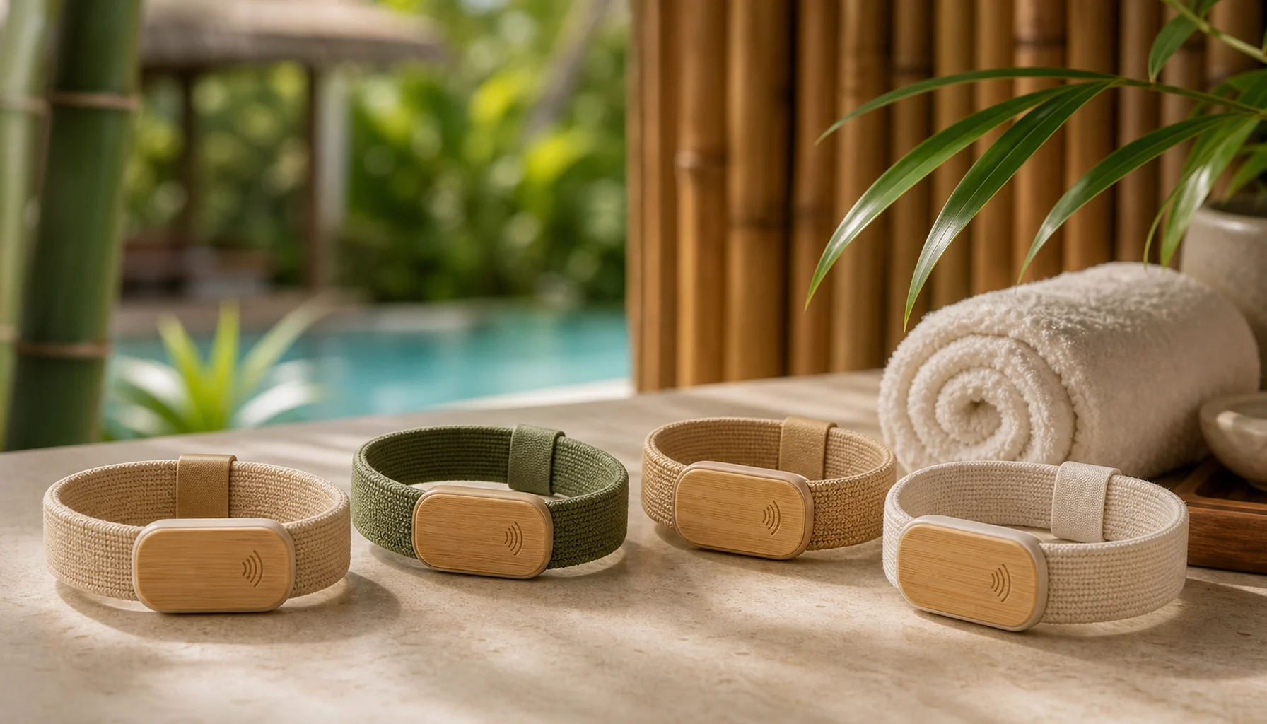 Bamboo Fiber RFID Wristbands