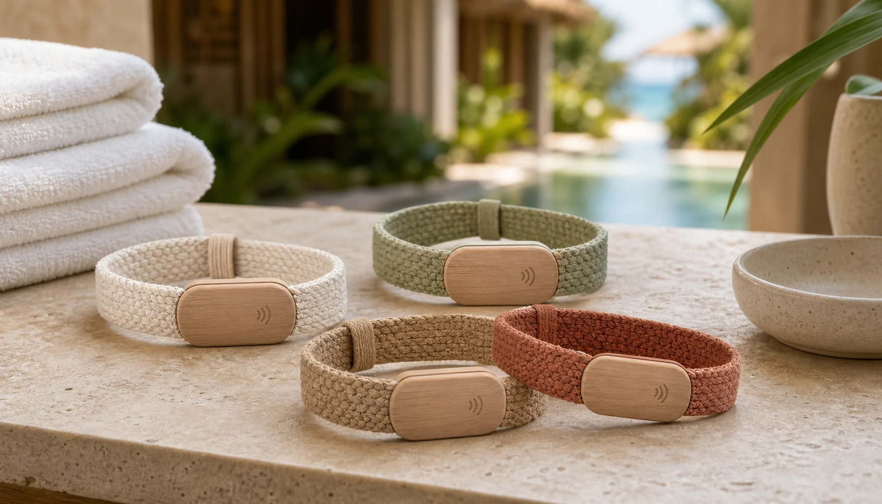 Organic Cotton RFID Wristbands